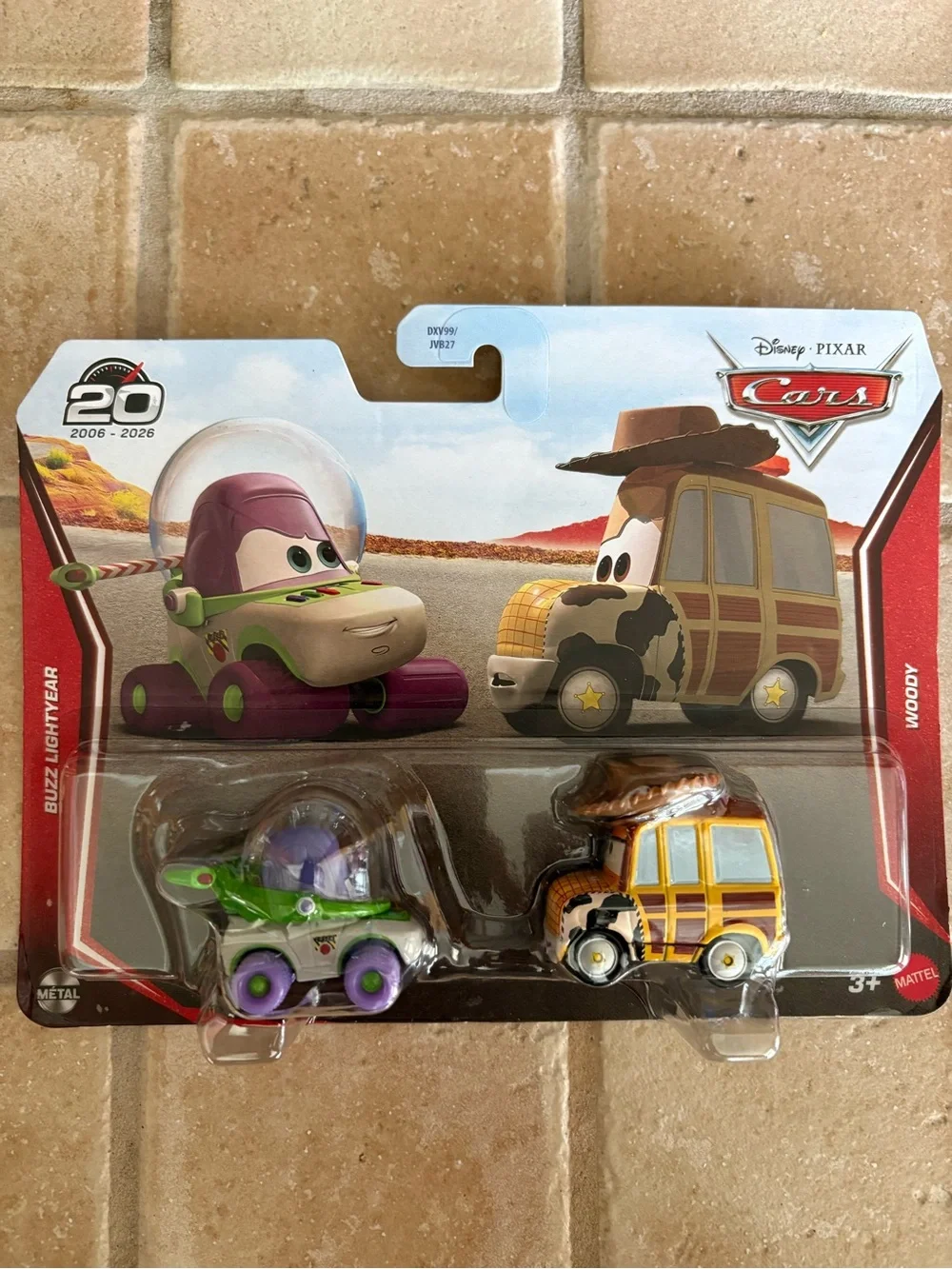 Disney Pixar Cars 20th Anniversary Buzz Lightyear & Woody 2-Pack